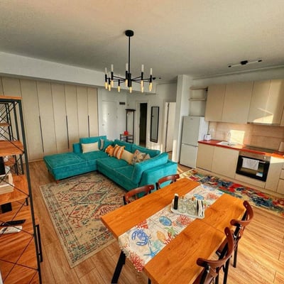 Аренда стильной 2-комнатной квартиры 65 м² в районе Mamaia, Констанца, Румыния